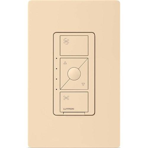 Lutron Caseta Smart Fan Speed Control, 120V, 1.5A, Ivory, PD-FSQN-IV