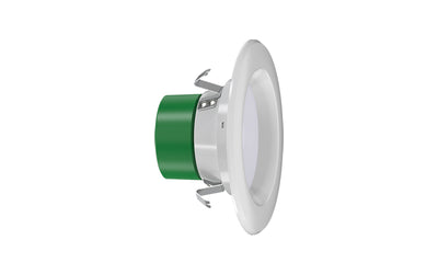 Westgate Mfg RDL4 Recessed Trim, 10W, CCT Selectable, CRI90, TRIAC, 4 In., White, RDL4-ST-MCT5