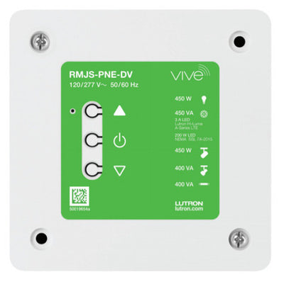 Lutron Vive PowPak Phase Select Dimming Module, 120/277V, RMJS-PNE-DV