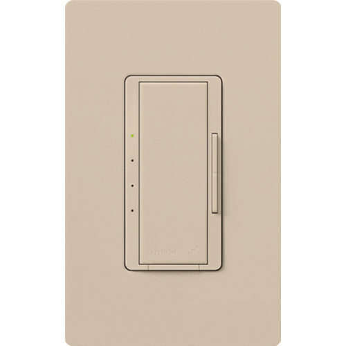 Lutron Maestro RF Fan Control for RA2 Select/RA3 Systems, 2A Ceiling Fan, Single Pole/Multi-Location, Neutral Required, 120V, RRD-2ANF-TP, Taupe