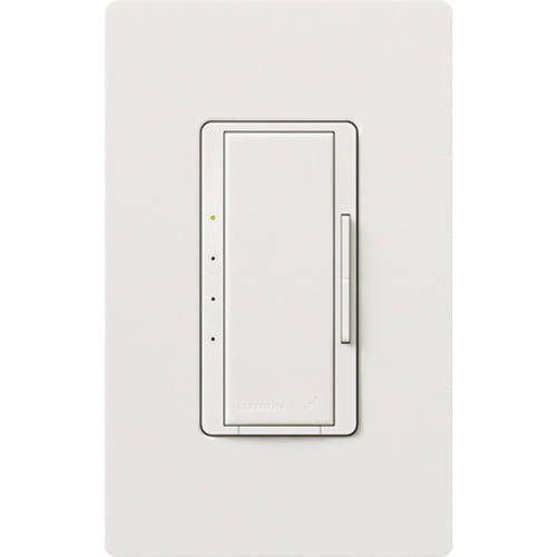Lutron Maestro RF Fan Control for RA2 Select/RA3 Systems, 2A Ceiling Fan, Single Pole/Multi-Location, Neutral Required, 120V, RRD-2ANF-WH, White