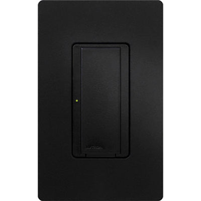 Lutron RadioRA 2 Switch, 8A, 120V, Midnight, RRD-8ANS-MN