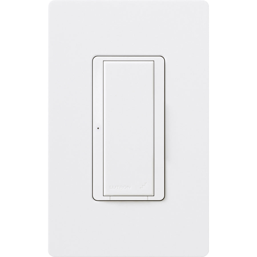 Lutron RadioRA 2 Switch, 8A, 120V, Neutral Required, Multi-location, White, RRD-8ANS-WH