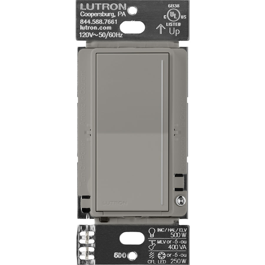 Lutron Sunnata RF Companion Touch Dimmer Switch, Cobble Stone, RRST-RD-CS