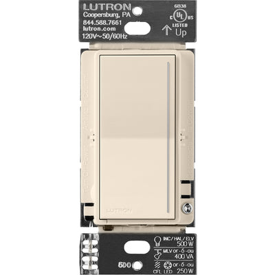 Lutron RadioRA 3 Sunnata RF Companion Touch Dimmer Switch, Light Almond, RRST-RD-LA