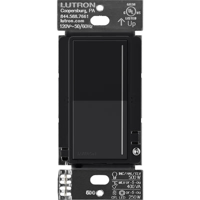 Lutron RadioRA 3 Sunnata RF Companion Touch Dimmer Switch, Midnight, RRST-RD-MN
