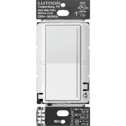 Lutron RadioRA 3 Sunnata RF Companion Touch Dimmer Switch, Snow White, RRST-RD-SW