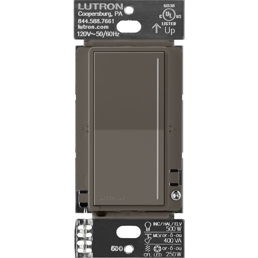 Lutron RadioRA 3 Sunnata RF Companion Touch Dimmer Switch, Truffle, RRST-RD-TF