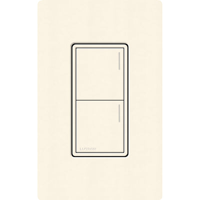 Lutron RadioRA 3 Sunnata RF 2-Button Keypad, Biscuit, RRST-W2B-BI