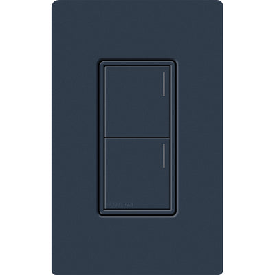 Lutron RadioRA 3 Sunnata RF 2-Button Keypad, 120-277V, Deep Sea, RRST-W2B-DE