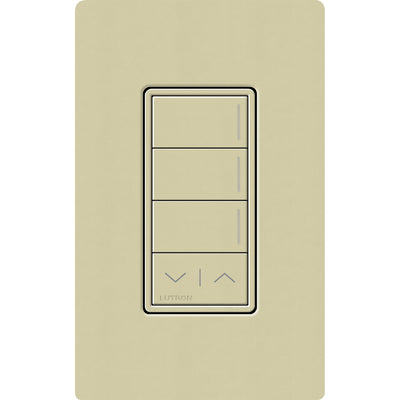 Lutron RadioRA 3 Sunnata RF 3-Button Keypad, Raise/Lower, 120-277V, Sage, RRST-W3RL-SA