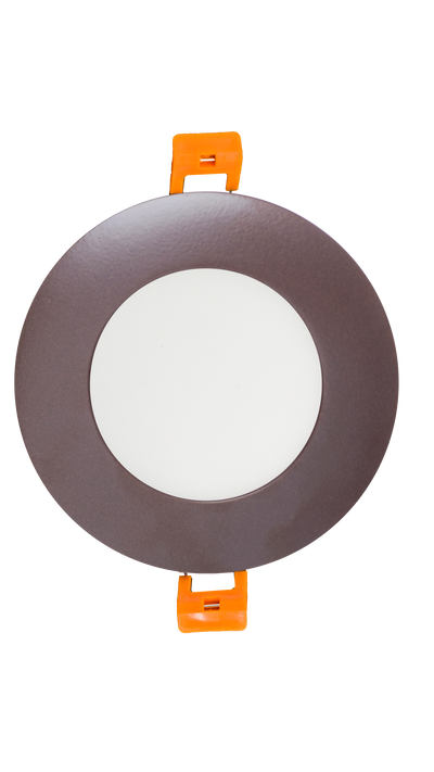 Westgate Mfg RSL3 Slim Recessed Light, 6W, CCT Selectable, Oil-Rubbed Bronze, RSL3-MCT5-ORB