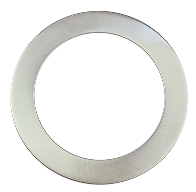 Westgate Mfg RSL6 6 In. Round Trim, Brushed Nickel, RSL6-TRM-BN