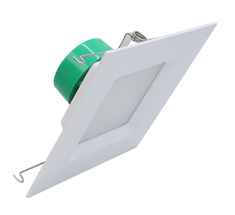Westgate Mfg SDL6 6 In. Square Recessed Downlight, 15W, CCT Selectable, CRI90, TRIAC Dimming, White, SDL6-MCT5