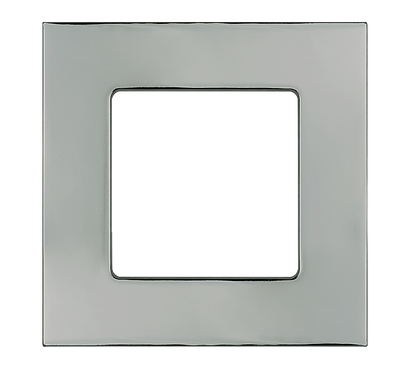 Westgate Mfg SSL4 Trim Ring, 4 In. Square, Chrome, SSL4-TRM-CH