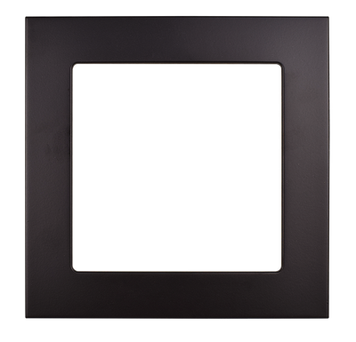 Westgate Mfg SSL6 Square Trim, 6 In., Black, SSL6-TRM-BK