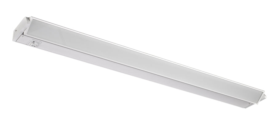 Westgate Mfg UCA Undercabinet Light, 16W, CCT Selectable, Dimmable, 33 In., White, UCA-33-WHT