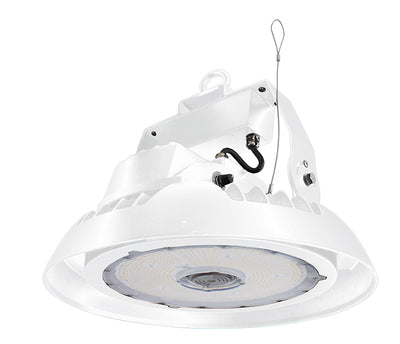 Westgate Mfg UHX UFO High Bay, 100/150/200/230W, CCT Selectable, 0-10V Dimmable, 480V, White, UHX-230W-MCTP-WH-480V