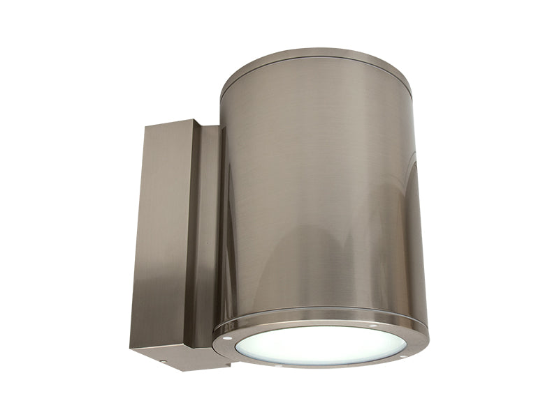 Westgate Mfg Wall Cylinder Downlight, 40W, CCT Selectable, 0-10V Dimmable, IP65, Brushed Nickel, WMC8-DL-MCT-BN-D