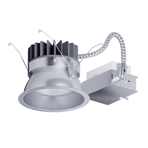 Elite Lighting HHJ8-LED Retrofit Downlight, 8 In., CRI90+, CCT Selectable, 0-10V Dimming, Emergency, HHJ8-LED-1500L