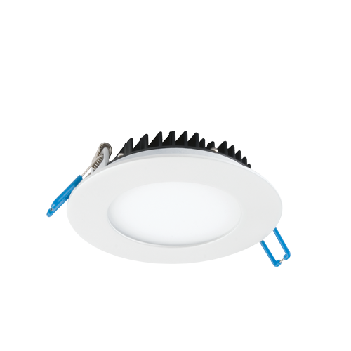 Elite Lighting 4 Inch Round Slim LED, RL475-850L-DIMTR-120-CCT-90-WH
