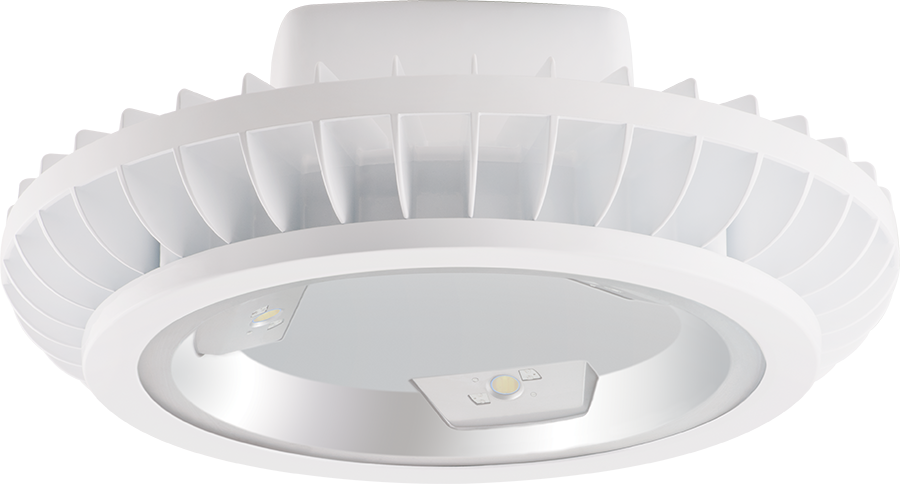 RAB Lighting BAYLED High Bay, 104W, Bilevel, White, BAYLED104YW/BL