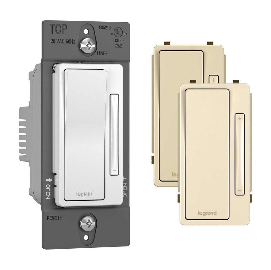 RADIANT® MULTI-LOCATION REMOTE DIMMER, TRI-COLOR