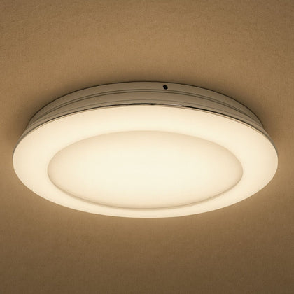 Utopia Lighting LRC-3G Round LED Canopy Light, 30/50/68W, 4000K, 0-10V Dimming, 120-277V, White, LRC-3G-SLED-40K-UNV-WH