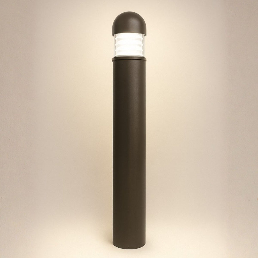 Utopia Lighting BLD2 LED Bollard Light, 25W, 4000K, CRI70, 120-277V, Dark Bronze, BLD2-D-25LED-40K-UNV-BZ