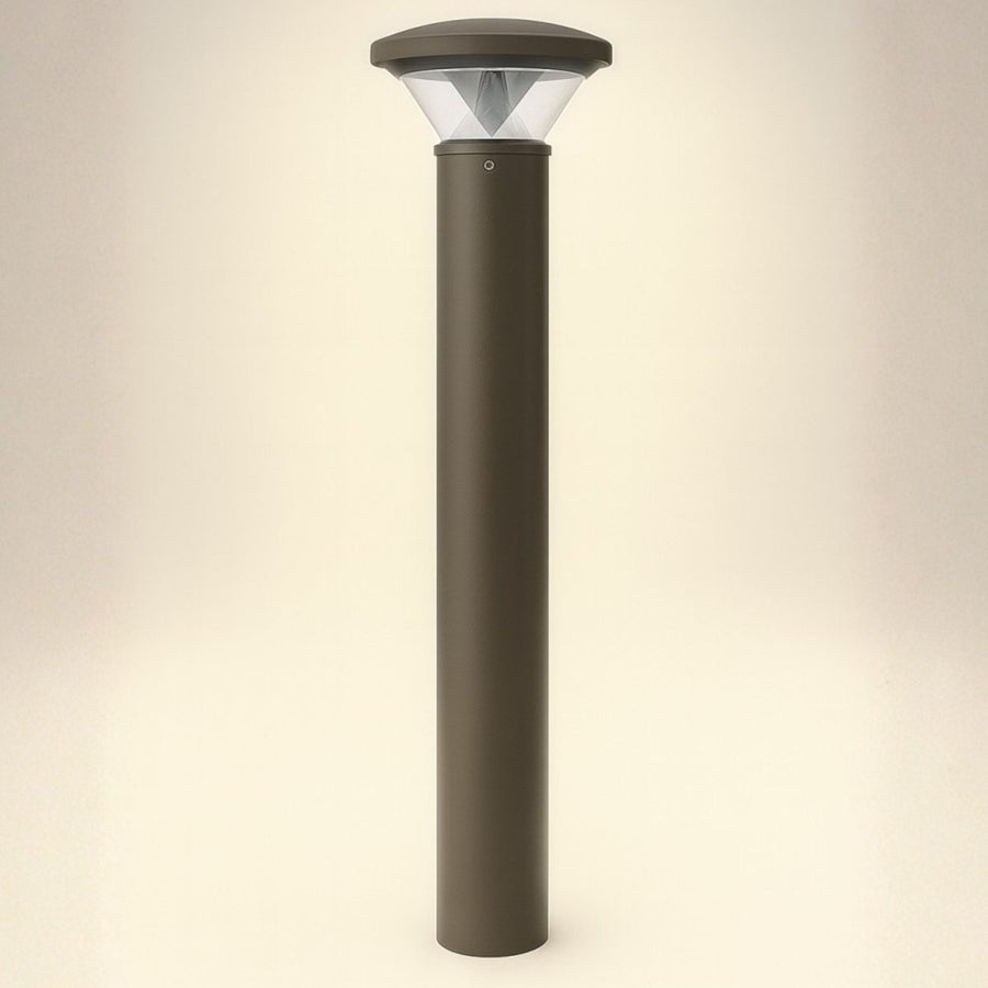 Utopia Lighting BLD4 LED Bollard, 10-26W, 3000/4000/5000K, 120-277V, 1-10V, Dark Bronze, BLD4-26LED-3T-UNV-D-C