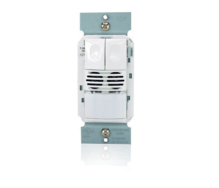 DUAL TECH WALL SWITCH OCCUPANCY SENSOR, 120/277V, WHITE, USA