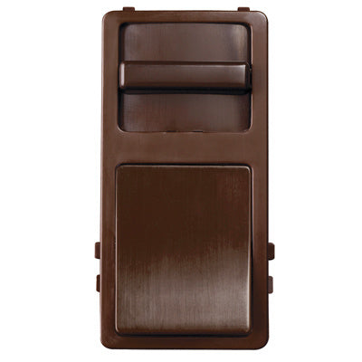 Trademaster® Preset Wide Slide Face Cover, Brown