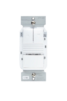 0-10V PIR Wall Switch Occ sensor, 120/277V, White, USA
