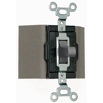 Wattstopper 15A Single Pole, Double Throw Switch, Gray, 1250GRY