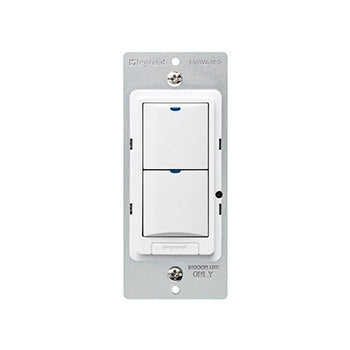 Low Voltage Switch, 8-Button w/LED, Lt. Almond