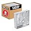 Select 10 Pack 4-Inch Deep Square Electrical Box, Welded with 1/2 & 3/4-Inch KO, 2-1/8-Inch Deep Junction Box Metal, Galvanized Steel, UL, Receptacle Outlet Box