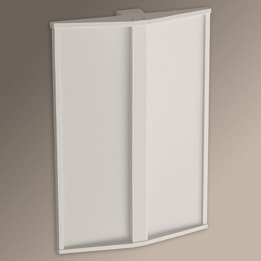Utopia Lighting SBW-2G LED Architectural Wall Sconce, 12 In., 20/15/10W, CCT Selectable, CRI90, 0-10V Dimming, White, SBW-2G-12-3S-3T-UNV-DM