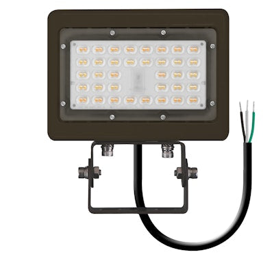 Envision LED Area Flood: M-Line Trunnion, LED-ARL-15W-TRI-BZ-TR