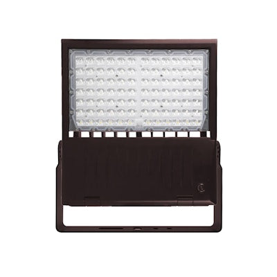 Envision LED Area Light TRI: Bolt-Line w/ Yoke, ARL2-3P100W-TRI-BZ-YK-UNV