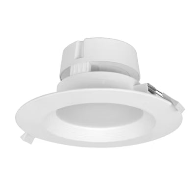 Envision LED 6" J-Box Round Downlight: SnapTrim-Line, LED-DLJBX-6B-9W-27K