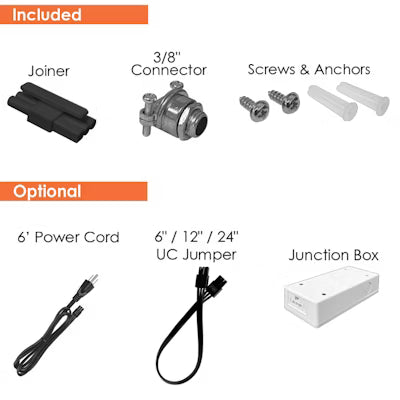 Envision LED 42"   Undercabinet Bar, LED-UC-42I-18W-30K-B