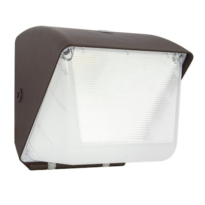 Envision LED Wall Pack, S-Line, 3CCT Selectable 30k/40k/50k, Bronze, LED-WPS-29W-TRI-BZ-PC