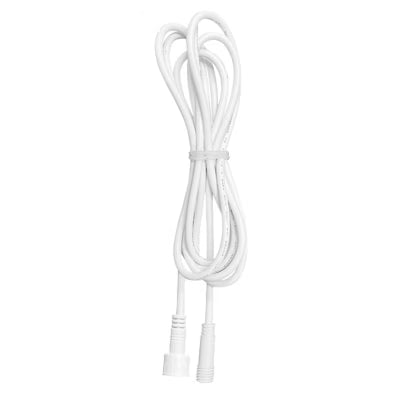 Envision LED 10' Extension Cable for fixture to J-Box, White, JBX-EXT-12'-2PIN