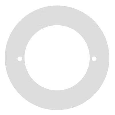 Envision LED 6" Goof Ring, Inner Dim, 6.3", Outer Dim, 10.5", White, GR-6-WH