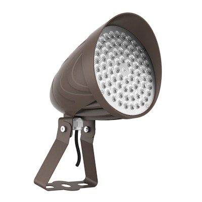 Envision LED Bullet Flood Lights, Magna-Line, 3CCT Selectable 30k/40k/50k, Bronze, LED-BLT-3P25W-TRI-BZ-TR-UNV