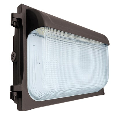 Envision LED Slim Wall Pack, SL-Line, 3CCT Selectable 30k/40k/50k, Bronze, LED-WPF-SL-3P60-TRI-BZ-HV-PC