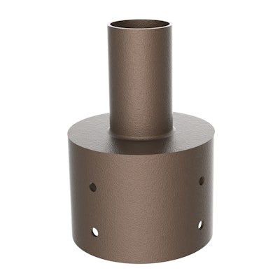 Envision LED Tenon, Round 5" Pole Reducer to 2.36" , TN-RD-5