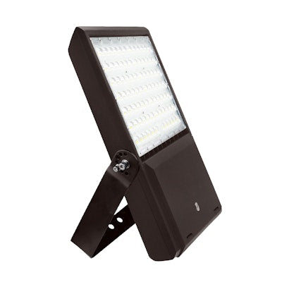 Envision LED Area Light TRI: Bolt-Line w/ Yoke, ARL2-3P100W-TRI-BZ-YK-UNV