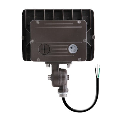 Envision LED Mini Area Flood Lights, M-Line, 3CCT Selectable 30k/40k/50k, Bronze, LED-ARL-2P30-TRI-BZ-KN-PC