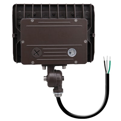 Envision LED Mini Area Flood Lights, M-Line, 3CCT Selectable 30k/40k/50k, Bronze, LED-ARL-3P80-TRI-BZ-KN-PC